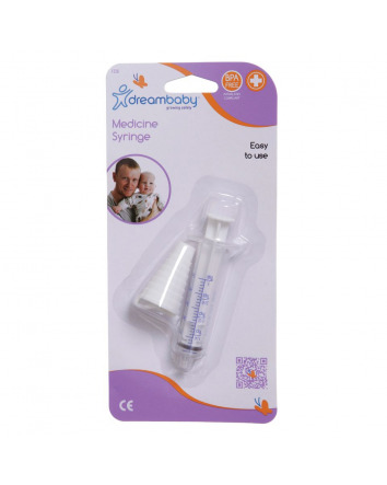 Dreambaby Medicine Syringe with Adaptor 
