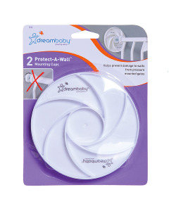 DREAMBABY PROTECT-A-WALL® MOUNTING CUPS - 2 PACK