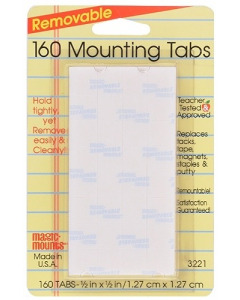 160 STATIONERY MOUNTING TABS