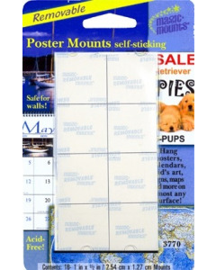 REMOVABLE POSTER MOUNTS