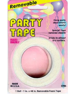 1 ROLL REMOVABLE PARTY TAPE