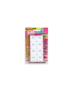 REMOVABLE PARTY HOOKS 8 PACK