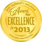 Baby Maternity Magazine Award 2013 - Excellence Award